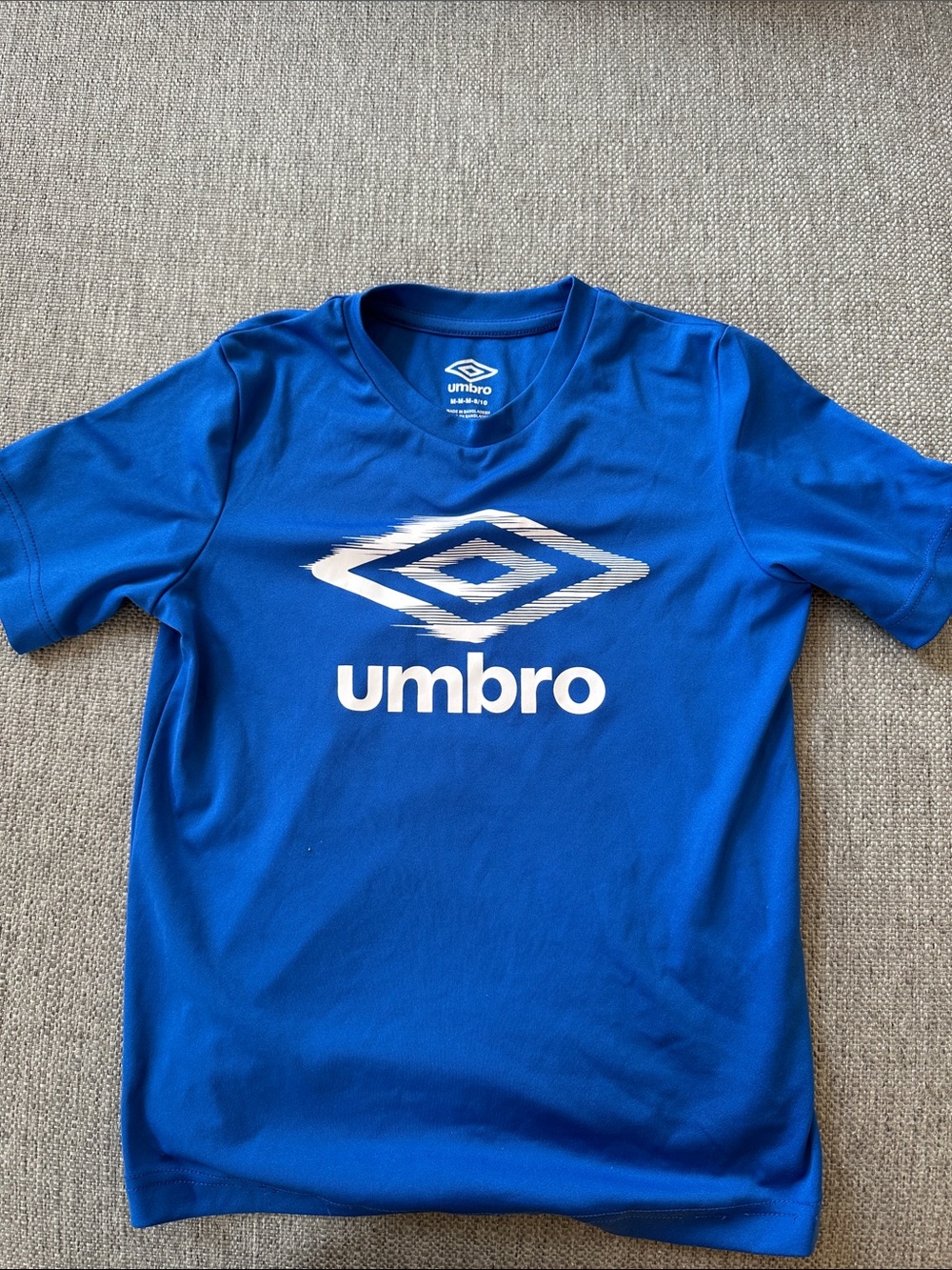 Umbro Royal Blue Short-Sleeve Logo Tee